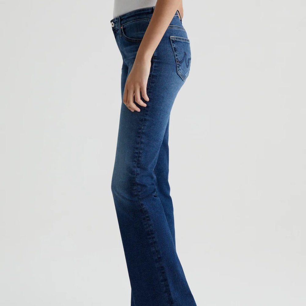 NEW AG Jeans Angel Extended Bootcut Denim  women Jeans - Low Rise 252 - Picture 6 of 11